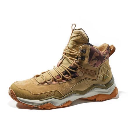 Chaussure de randonnée beige pour homme